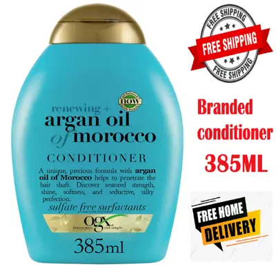 OGX Argan Oil Of Morocco Hair Conditioner For Dry Damaged Hair 385ml • £5.48