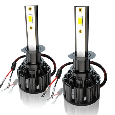 2Pcs NEW CSP LED Headlight Bulbs Super Power Combo For BMW E30 E34 E24 E36 E38 • $22.38