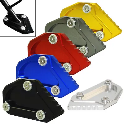 $15.73 • Buy CNC Kickstand Side Stand Extension Plate Pad For SUZUKI V-Strom DL 650 2004-2011