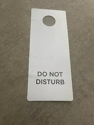 Please Do Not Disturb Sign Peacock Suites Anaheim Hotel Door Hanger Disneyland • $6.99