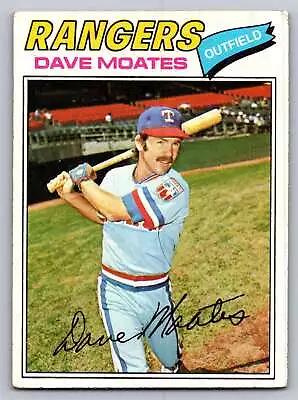 1977 Topps #588 Dave Moates • $1.50