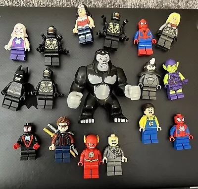 Lego Minifigures Bulk Lot Marvel Super Heroes Batman • $40