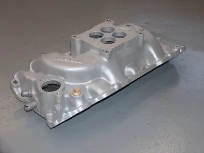 $150 • Buy Vintage Weiand BB Chevy Aluminum Intake Manifold 7505 WCPSQ Say Why-And Cracked