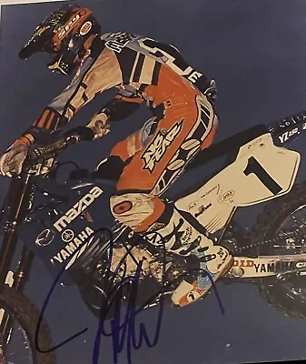 JEREMY MCGRATH Signed 8x10 Photo 3 MOTOCROSS SUPERCROSS AUTOGRAPHED RARE • $39.99