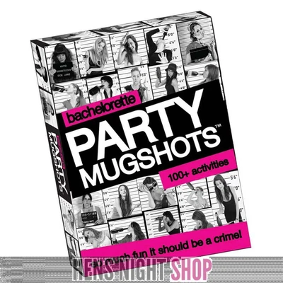 Fun Bachelorette Party Mugshots Game Hens Night Bridal Shower Activity • $22.95