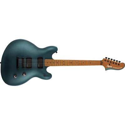 Squier (Fender) Contemporary Active Starcaster Guitar Maple Gunmetal Metallic • $479.99