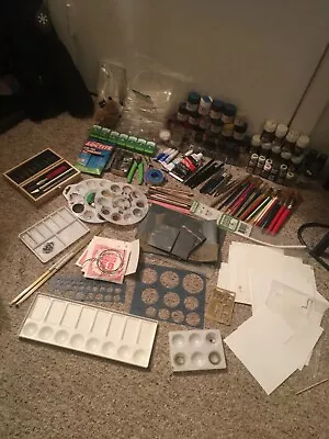 Model Building Supplies Lot *Tamiya Paints Testors* • $130