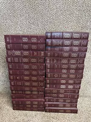 Harvard Classics (Grolier) 29 Vols Collector's Ed. Leather RARE SET BEAUTIFUL!! • $399.99