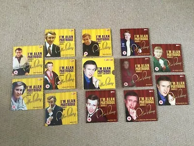 I’M ALAN PARTRIDGE—12 DVDs -SERIES 1 &2-DAILY MIRROR/BBC PROMO -ALL DVDs NR MINT • £5.99