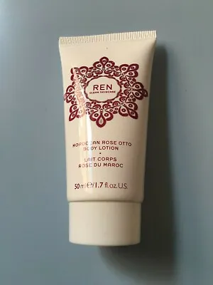 £6.30 • Buy REN Clean Skincare Moroccan Rose Otto Body Lotion 50ml