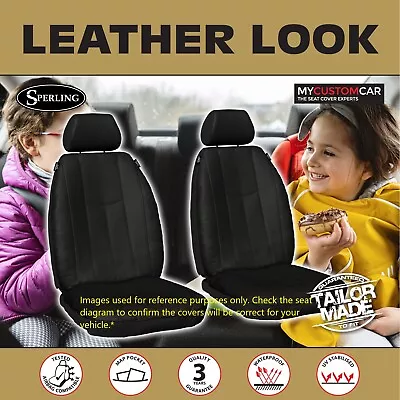Mazda BT-50 UP UR 2011-2020 PU Leather FRONT Seat Covers Waterproof Custom BT50 • $169
