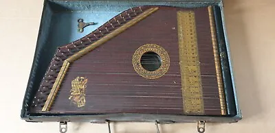 Vintage Antique Zither Mandolin Harp USA Made • $176.81