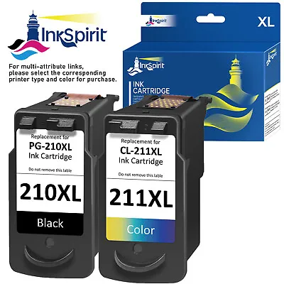 PG-210XL CL-211XL Ink Cartridges For Canon PIXMA MP280 MP480 MP490 MP495 Printer • $19.95