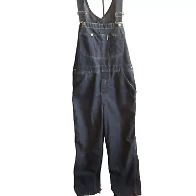 Vintage Mens Overalls 34x30 1970's Sears Toughskins 34x30 Union Made • $103.83