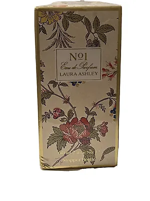 Vintage Laura Ashley No.1 Eau De Parfum Stopper Bottle 60ml New And Sealed. • £130