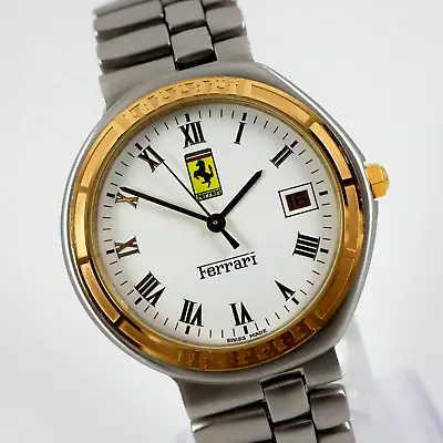 FERRARI FORMULA By CARTIER Cal. ETA 955.412 Vintage Swiss Watch • $448.91