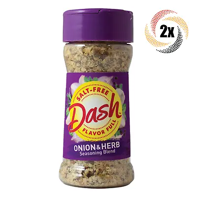 2x Shakers Mrs Dash Flavor Full Salt Free Onion & Herb Seasoning Blend 2.5oz  • £12.92