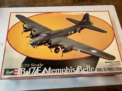 Revell B-17E/F Memphis Belle...Kit 4402 ..1/72 • $24.99