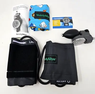 Tycos Welch Allyn Hand Aneroid Sphygmomanometer Family Practice Kit 5098-23CB • $230