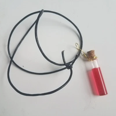 $9 • Buy Blood Vial Necklace Long