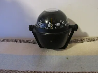 Vintage Aqua Meter Marine Model A80 Black Ensign Compass Made In USA • $20