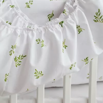 English Garden Baby  Cot & Cot Bed Fitted Sheet 100% COTTON Flowers Nursery • £9.90