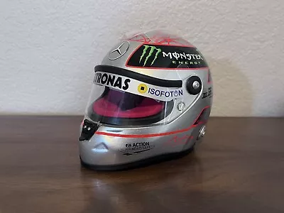 2012 Michael Schumacher 300th GP Belgium Spa 1:2 Scale Mercedes F1 Helmet • $250