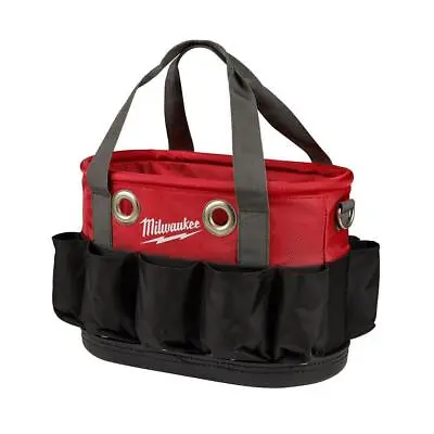 Milwaukee Tool Bag 24-Pockets+Carrying Strap+Impact Resistant Base+Weep Holes • $95.91