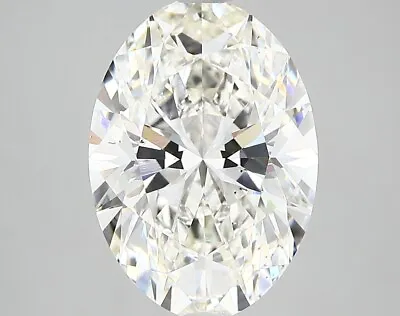 Lab-Created Diamond 4.36 Ct Oval H VS2 Quality Excellent Cut IGI Certified • $2015.95