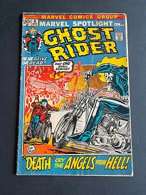 Marvel Spotlight #6 -  2nd Appearance Of Ghost Rider (Marvel 1972) G/VG • $53.88