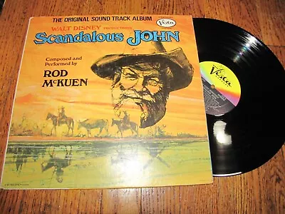 Scandalous John Original Sound Track Album - Walt Disney Vista Records Lp • $9