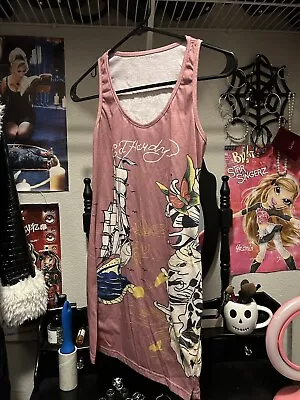 Ed Hardy Sleeveless Dress Size Med (purple) • $20