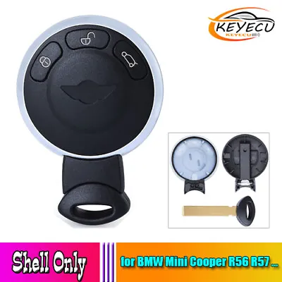 3 Button Remote Key Shell Case Fob For 07-14 BMW Mini Cooper R56 R57 R58 R60 R61 • $9.90