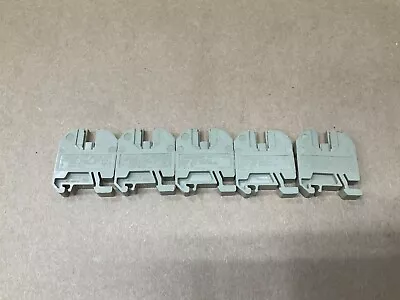 LOT OF 5 GGNIA CLIP RK 1.5-4/15 MINI TERMINAL BLOCKS 4mm #12H77*IAC • $7.99