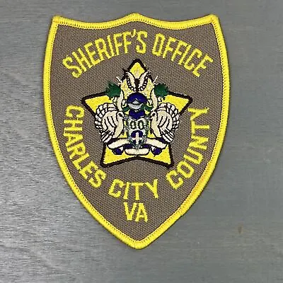 $10.99 • Buy Vintage Charles City County VA SHERIFF’s Office Police Badge
