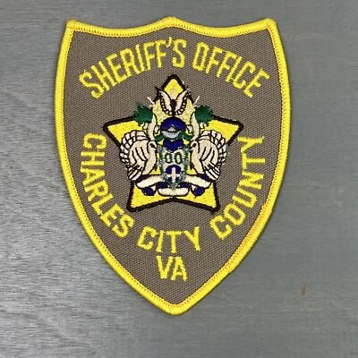 $10.99 • Buy Vintage Charles City County VA SHERIFF’s Office Police Badge