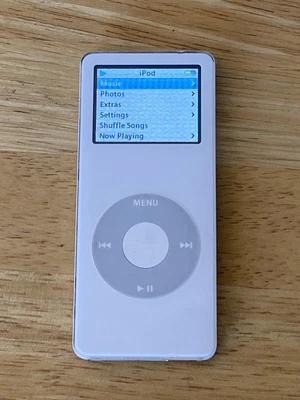 $35 • Buy Apple IPOD Nano White A1137 4GB Including Apple Cable - Tested Working Well