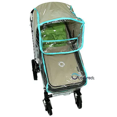 NEW BABY CHILD Black Pink Blue  PRAM  RAIN COVER Easy To Put On And Take Off! • £9.75