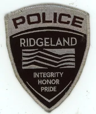 Mississippi Ms Ridgeland Police Nice Shoulder Patch Sheriff • $5.99