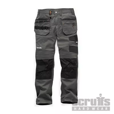 £29.99 • Buy Scruffs Trade Holster Work Trousers Graphite 32  Reg Cargo Knee Pad Pockets