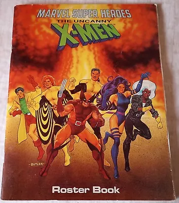 Marvel Comics Super Heroes The Uncanny X-Men Roster Book For TSR RPG 1990 VTG • $32.99