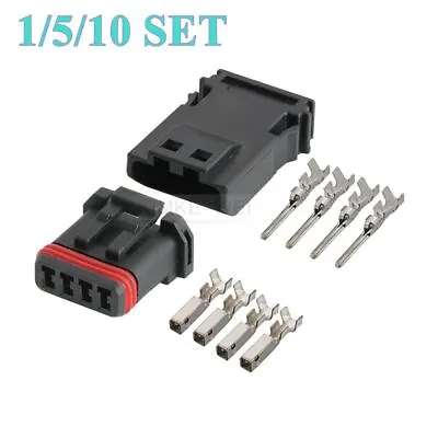 4 Pin JAE Motorcycle Car Male Female Connector Plug Kit For Harley Davidson New • $4.29