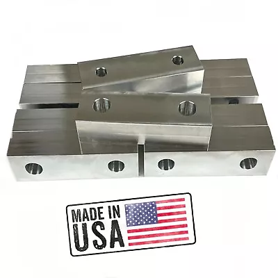 6x2x1.5  Machinable Standard Soft Jaws Set Aluminum Fit Kurt 6  Vises 5set  • $234.16