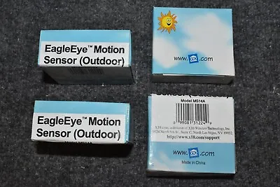 4x X-10 PowerHouse Eagle Eye Motion Detector MS14A New In Box Lot • $38