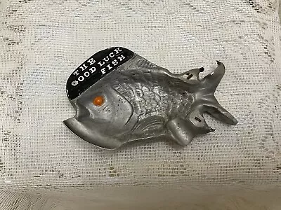 The Good Luck Fish Multi -Tool Bottle/Can Opener Ash Tray J. Mann Wabash Ind. • $15