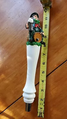 Rare Vintage Leprechaun Beer Tap Handle White Vg Condition • $29.99