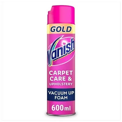 Vanish Gold Upholstery & Carpet Cleaner Foam 600ml • £17.59