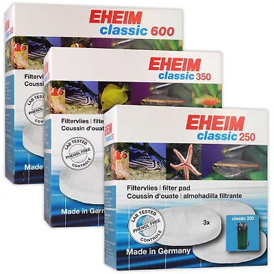 Eheim Floss Pad For Classic/ecco/pro2 External Fish Tank Filter White Media Foam • £14.20