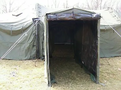 MILITARY SURPLUS MGPTS OR TEMPER TENT VESTIBULE  TAN OR GREEN   5'x8'x7' US ARMY • $495