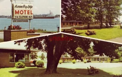 MARINE BAY LODGE MOTEL MARINE CITY MI On The St. Clair River • $7.49